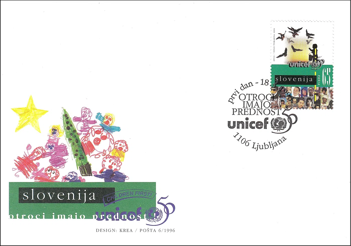 50. OBLETNICA UNICEFA - OTROCI  IMAJO PREDNOST